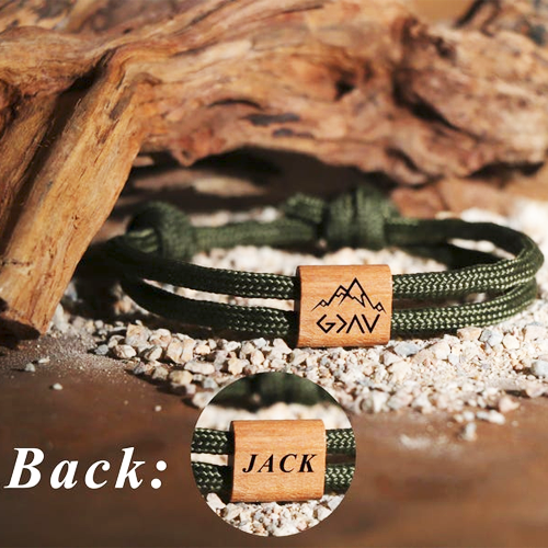 "God Is Greater Than the Highs and Lows" Bracelet For Men