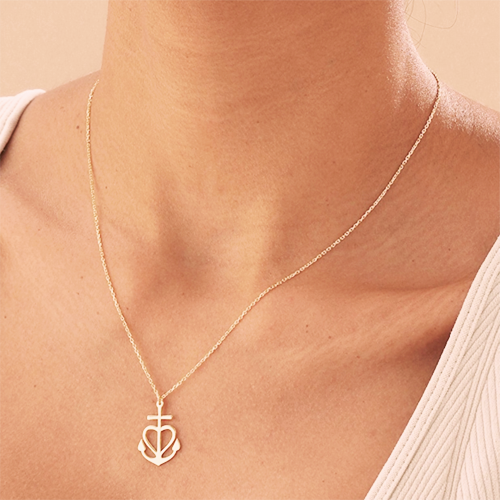 camargue cross necklace