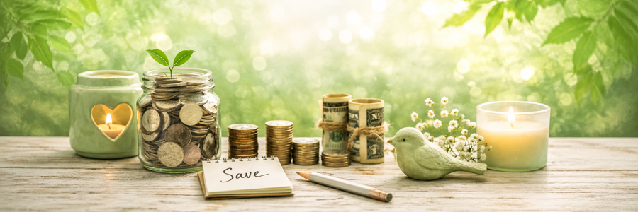 peaceful budget image