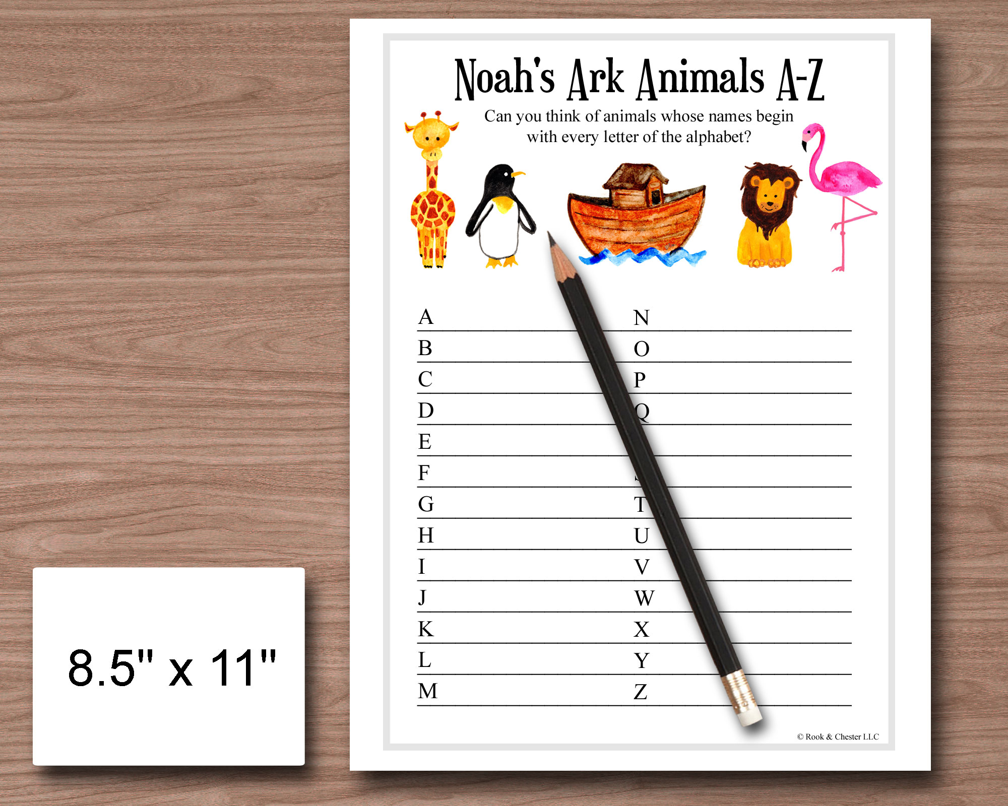 instant download Bible game "Noah's Ark"
